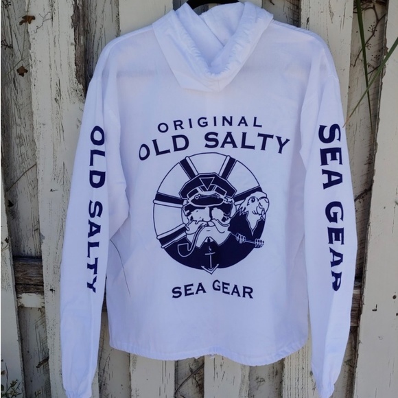 Hooded Zipper Windbreaker Cotton Jacket by CottonSeed NEW - Picture 2 of 5